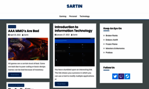 Sartin.me thumbnail