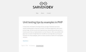 Sarvendev.com thumbnail