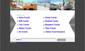 Sarwani-travels.com thumbnail