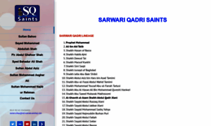 Sarwari-qadri-saints.com thumbnail