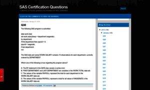 Sas-certification-questions.blogspot.com thumbnail