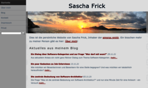 Saschafrick.com thumbnail