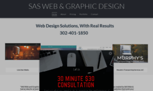 Saswebdesign.com thumbnail