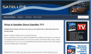 Satellitedirecttv.us thumbnail