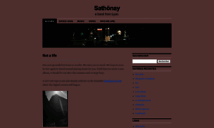 Sathonay.wordpress.com thumbnail