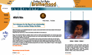 Sathyasaibababrotherhood.org thumbnail