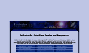 Satindex.de thumbnail