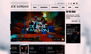 Satriani.com thumbnail