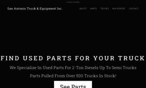 Satruckandequipment.com thumbnail