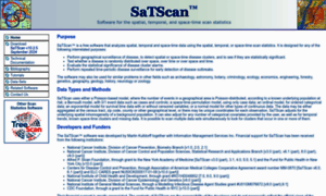 Satscan.org thumbnail