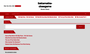 Sattamatka-closegame.com thumbnail