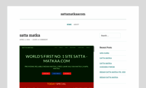 Sattamatkaacom.wordpress.com thumbnail