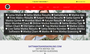 Sattamatkaindiaonline.com thumbnail