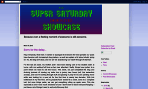 Saturdayshowcase.blogspot.com thumbnail