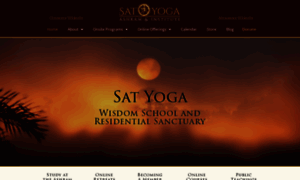 Satyogainstitute.org thumbnail