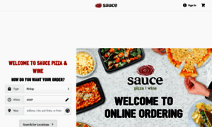 Saucepizzaandwine.olo.com thumbnail