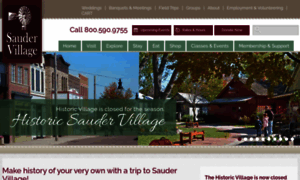 Saudervillage.org thumbnail