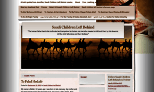 Saudi-children-left-behind.com thumbnail