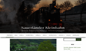 Sauerlaender-kleinbahn.de thumbnail