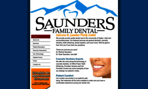 Saundersfamilydental.com thumbnail