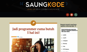 Saungkode.wordpress.com thumbnail