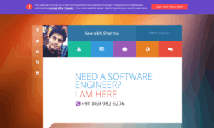 Saurabhsharma.net thumbnail