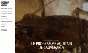 Sauvegarde-ecrevisses-aquitaine.com thumbnail