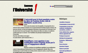 Sauvonsluniversite.com thumbnail