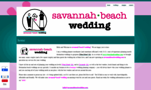 Savannahbeachwedding.com thumbnail