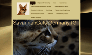 Savannahcats-germany.de thumbnail