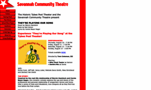 Savannahcommunitytheatre.com thumbnail