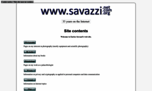Savazzi.net thumbnail