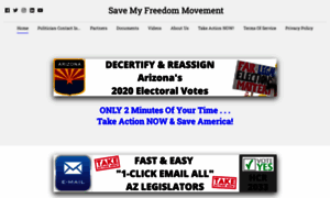 Save-my-freedom-movements.constantcontactsites.com thumbnail