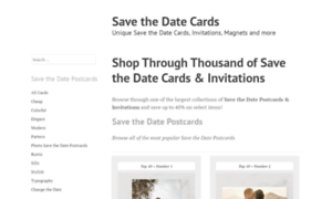 Save-the-date-cards.org thumbnail