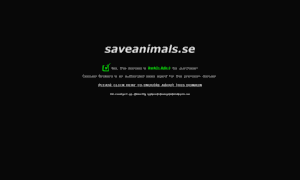 Saveanimals.se thumbnail