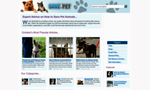 Saveapet.co.uk thumbnail