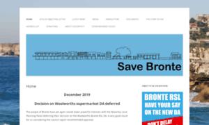 Savebrontevillage.com thumbnail