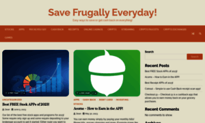 Savefrugally.com thumbnail