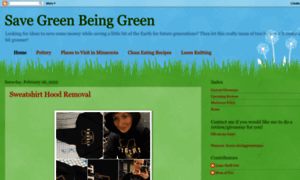 Savegreenbeinggreen.blogspot.co.uk thumbnail