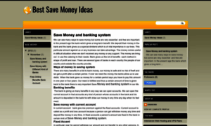 Savemoneyidea.blogspot.in thumbnail