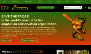 Savethefrogs.com thumbnail