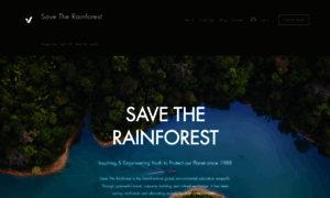 Savetherainforestnow.org thumbnail