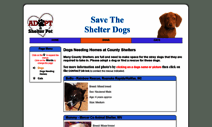 Savetheshelterpets.org thumbnail