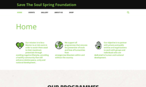 Savethesoulspringfoundation.org.ng thumbnail