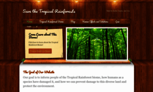 Savetropicalrainforests.weebly.com thumbnail