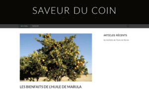 Saveursducoin.fr thumbnail