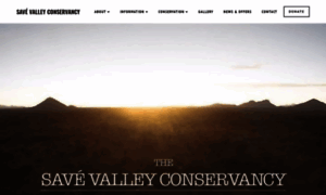 Savevalleyconservancy.org thumbnail