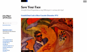 Saveyourface.posthaven.com thumbnail