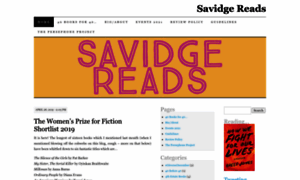 Savidgereads.wordpress.com thumbnail