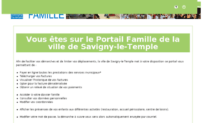 Savigny-le-temple.portail-familles.com thumbnail